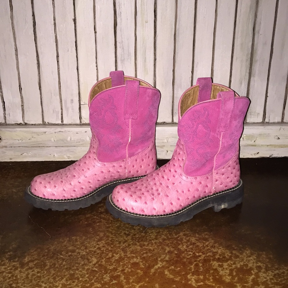 Pink Ariat Boots